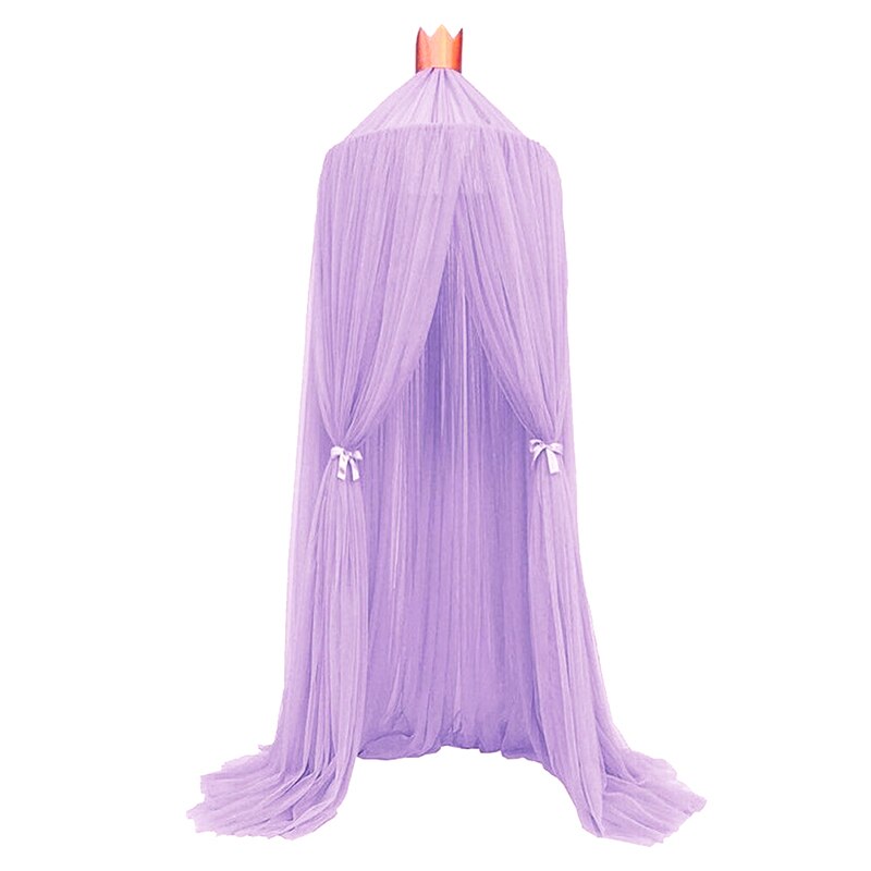 voile de lit bébé violet
