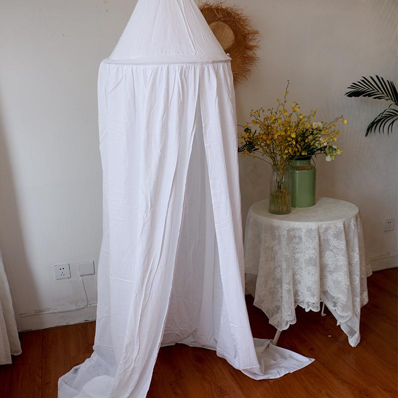 voile de lit blanc