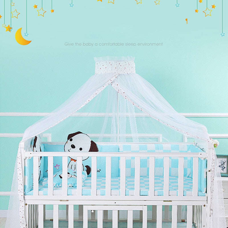 Moustiquaire ciel de lit bébé