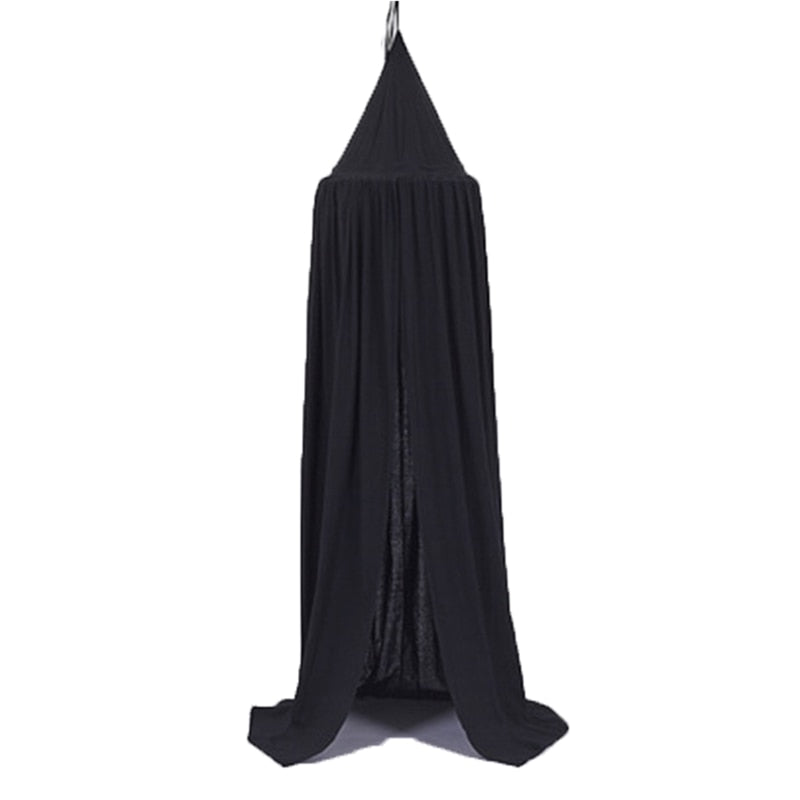Black bed canopy