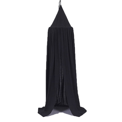Black bed canopy