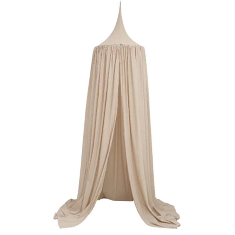 ciel de lit ecru moustiquaire enfant
