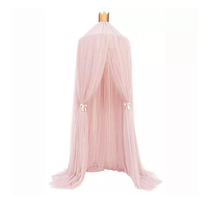 ciel de lit princesse rose clair