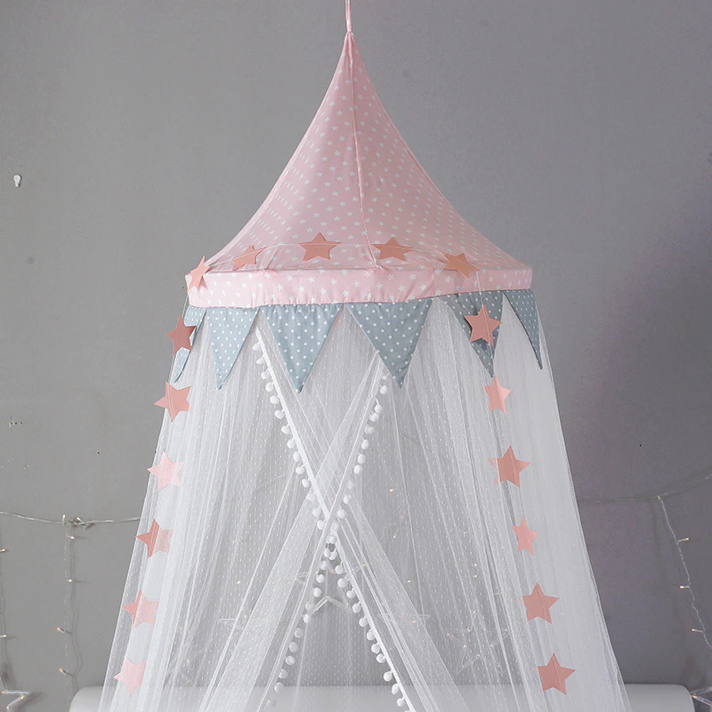 ciel de lit transparent chambre enfant bébé