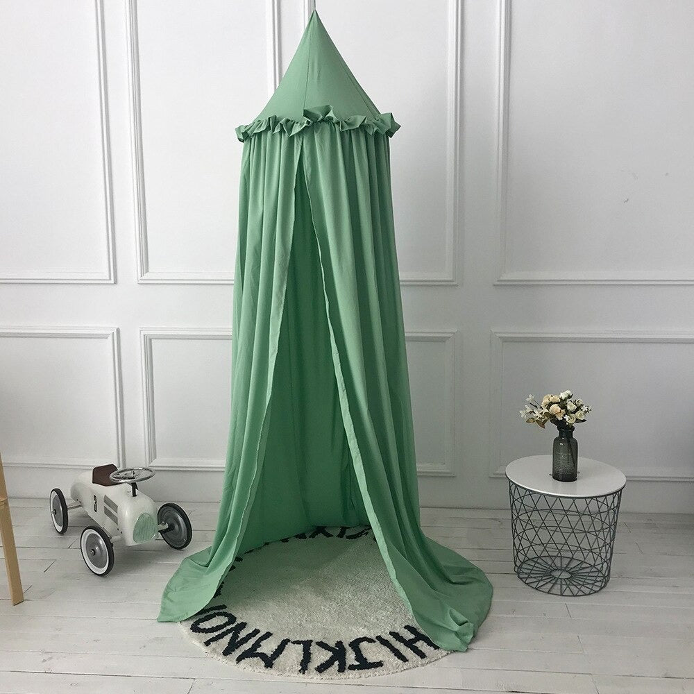 ciel de lit vert