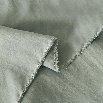 tissu coton ciel de lit vert d'eau
