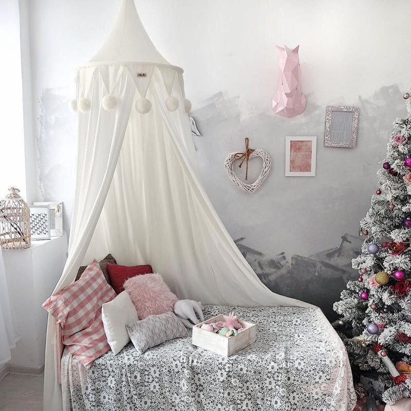 voile de lit bebe blanc