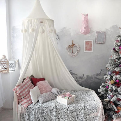 voile de lit bebe blanc